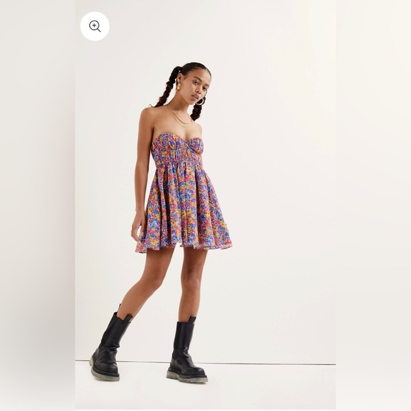 ❤️COPY - For Love & Lemons Sasha Strapless Mini Dress - Picture 6 of 10